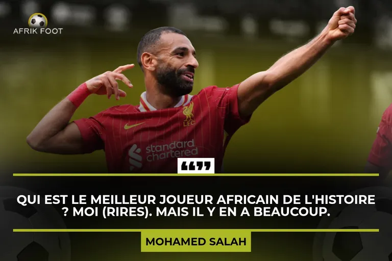 “C’est moi”… Mohamed Salah mérite-il vraiment le statut de meilleur joueur africain de l’histoire ?