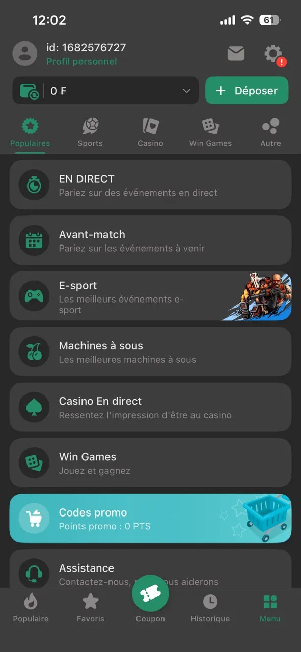 Comparison APK Betwinner vs. 1xBet APK