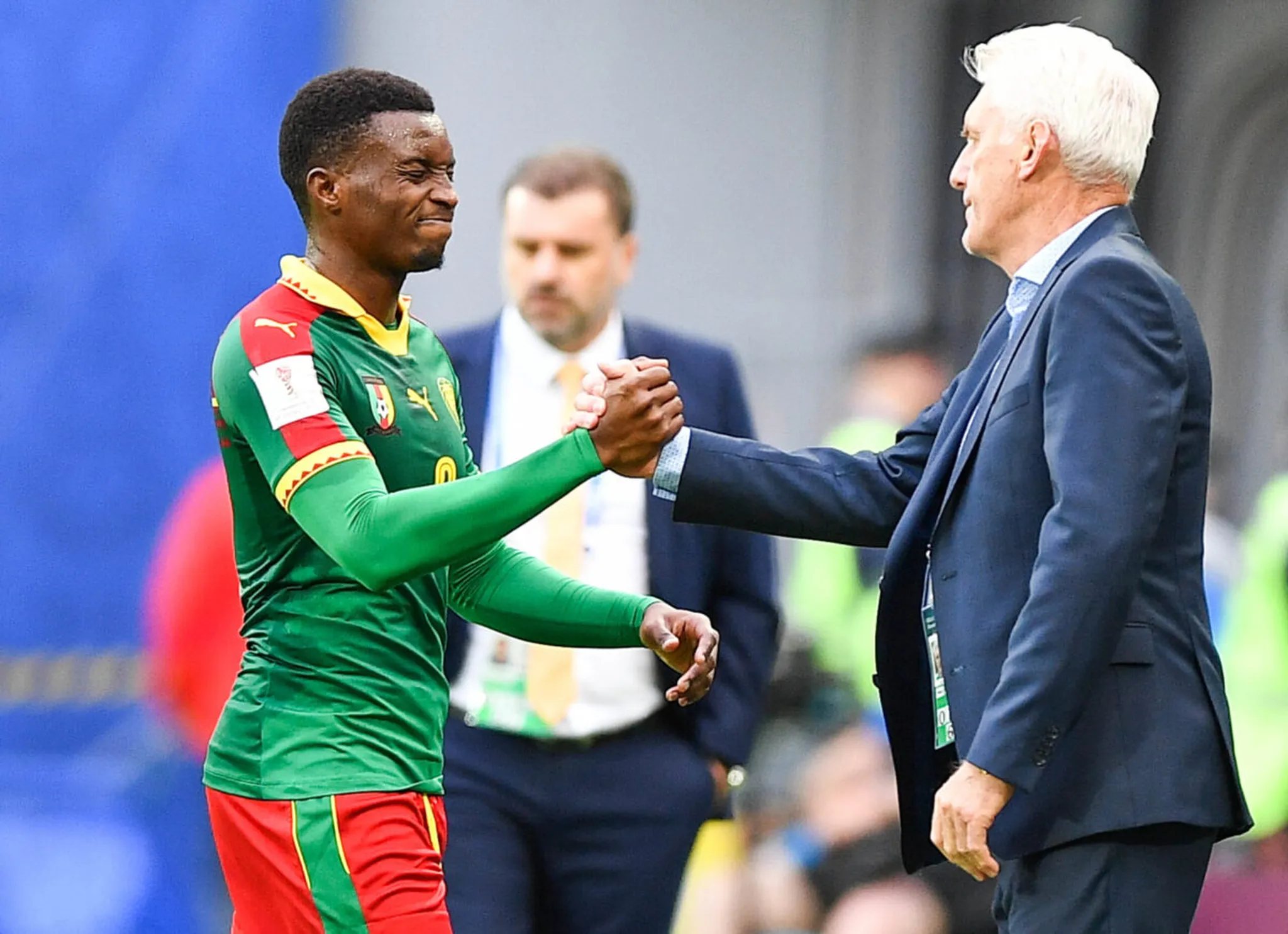 Benjamin Moukandjo, Hugo Broos, Cameroun