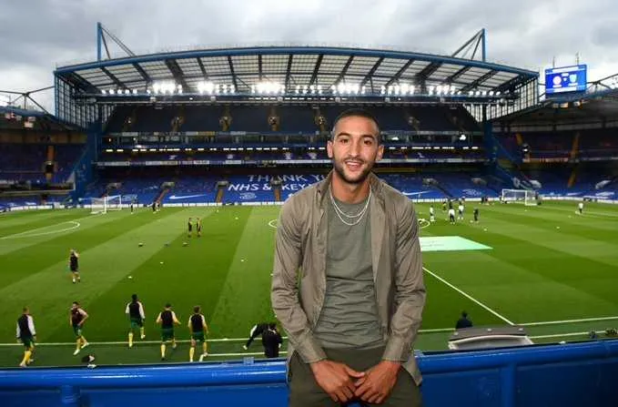 Chelsea&nbsp;: Ziyech pose dans son nouveau jardin