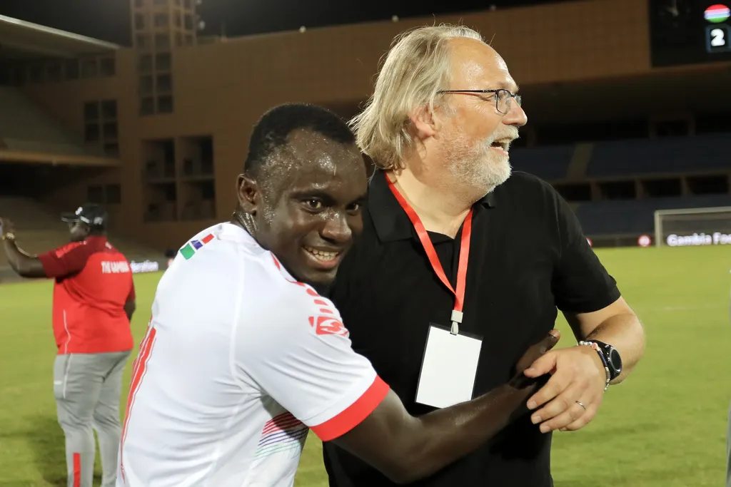 Tom Saintfiet, Gambie, s&eacute;lectionneur, Muhammed Sanneh