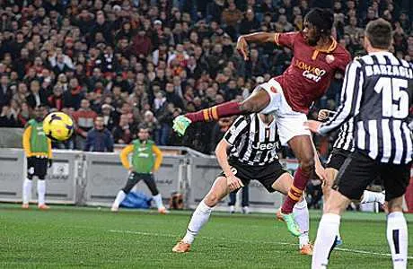 AS Roma : le but zlatanesque de Gervinho face &agrave; la Juventus