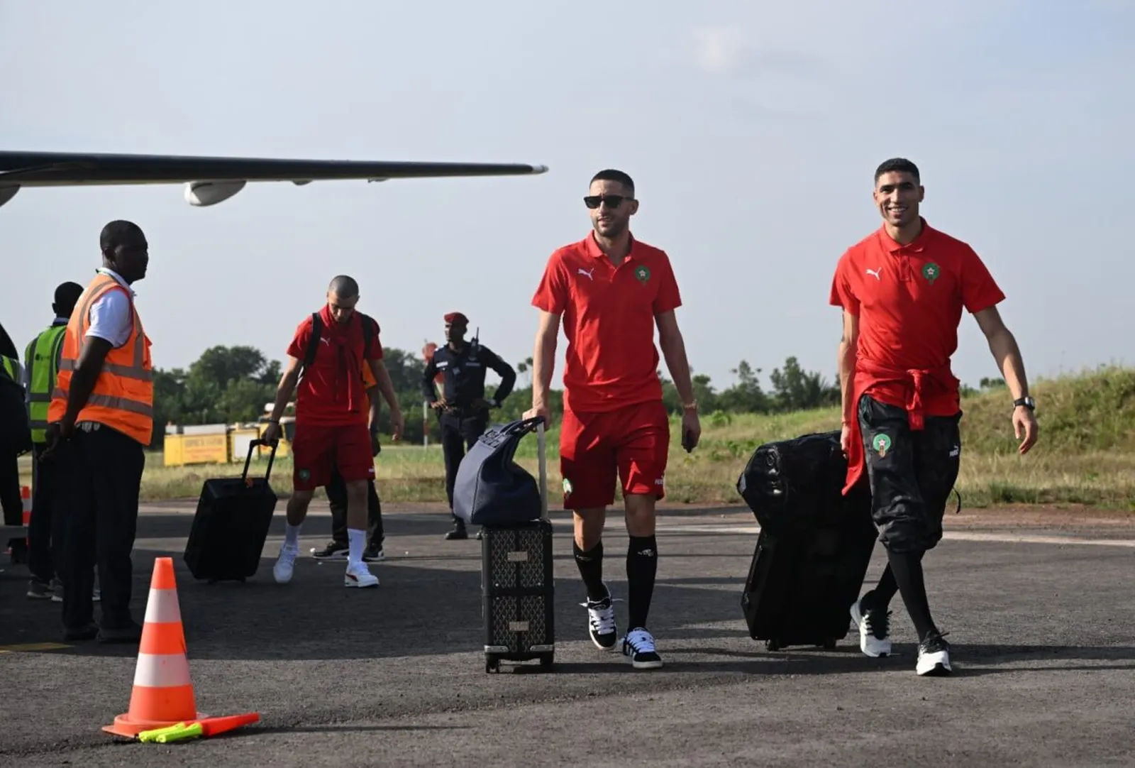 CAN 2023 : le Maroc premier arriv&eacute; en C&ocirc;te d&rsquo;Ivoire&nbsp;!