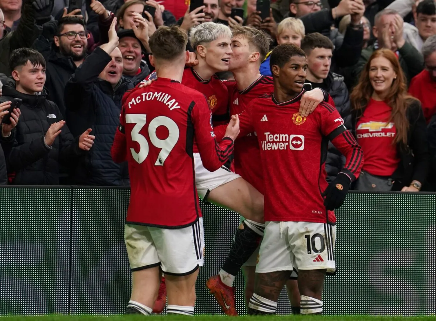 Garnacho Man United Rashford