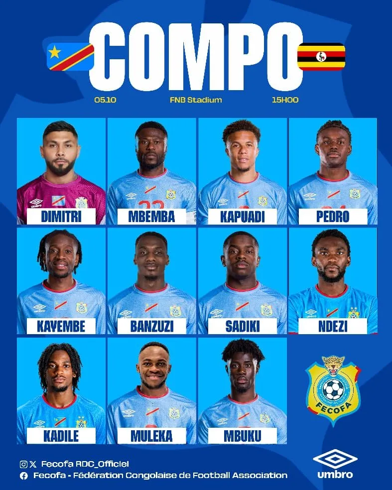 Compo RDC contre Ouganda