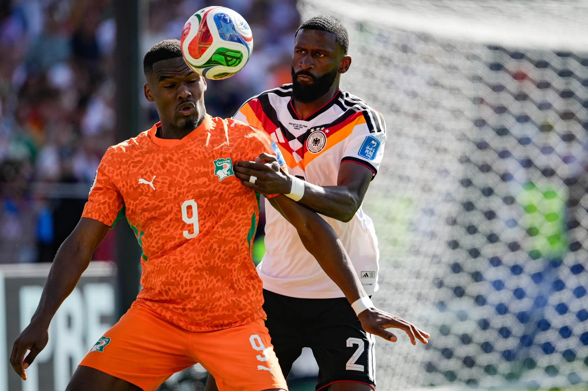 Ange-Yoan Bonny, Antonio R&uuml;diger, C&ocirc;te d'Ivoire