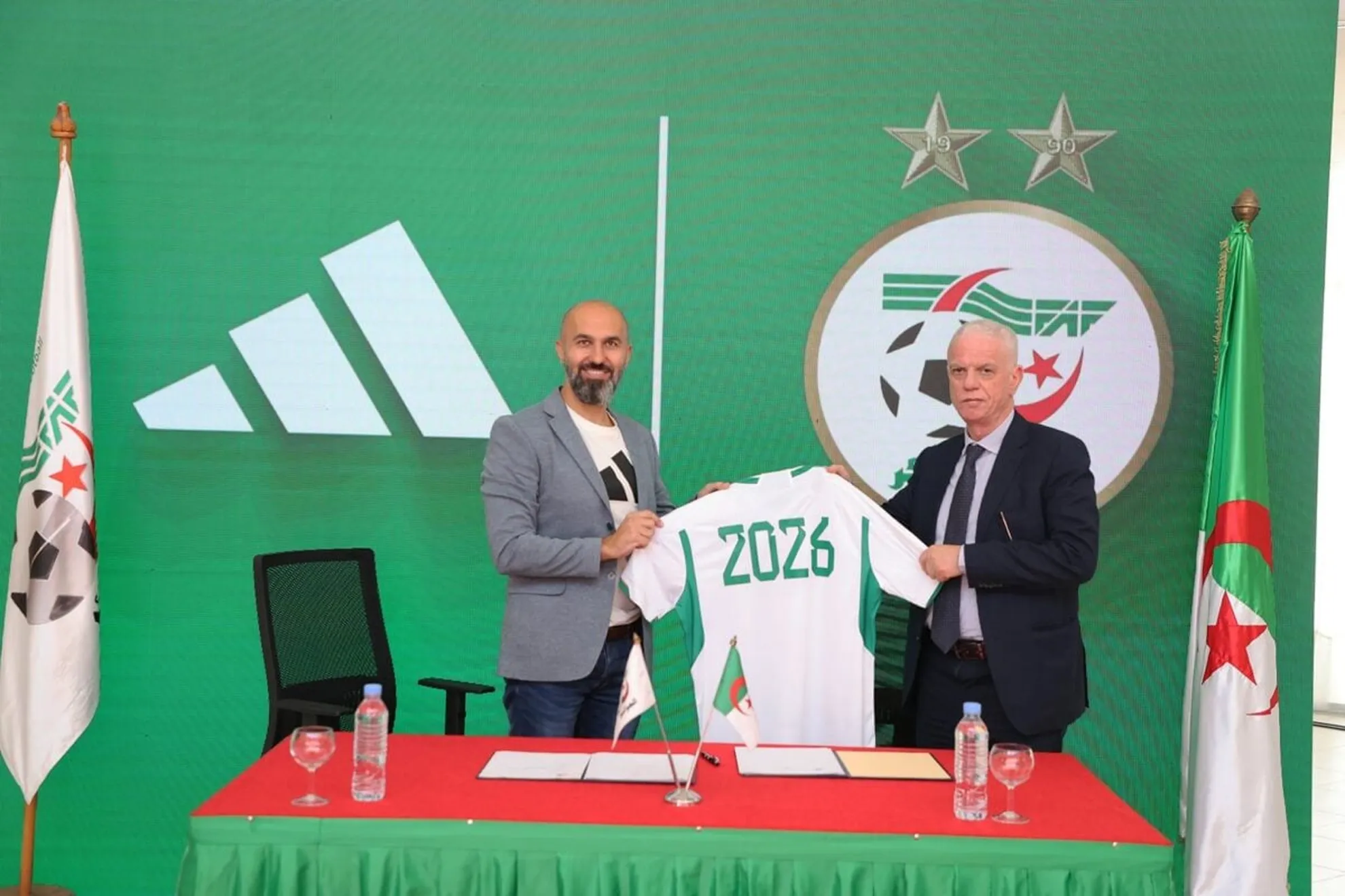 Alg&eacute;rie : les d&eacute;tails du nouveau contrat avec Adidas connus