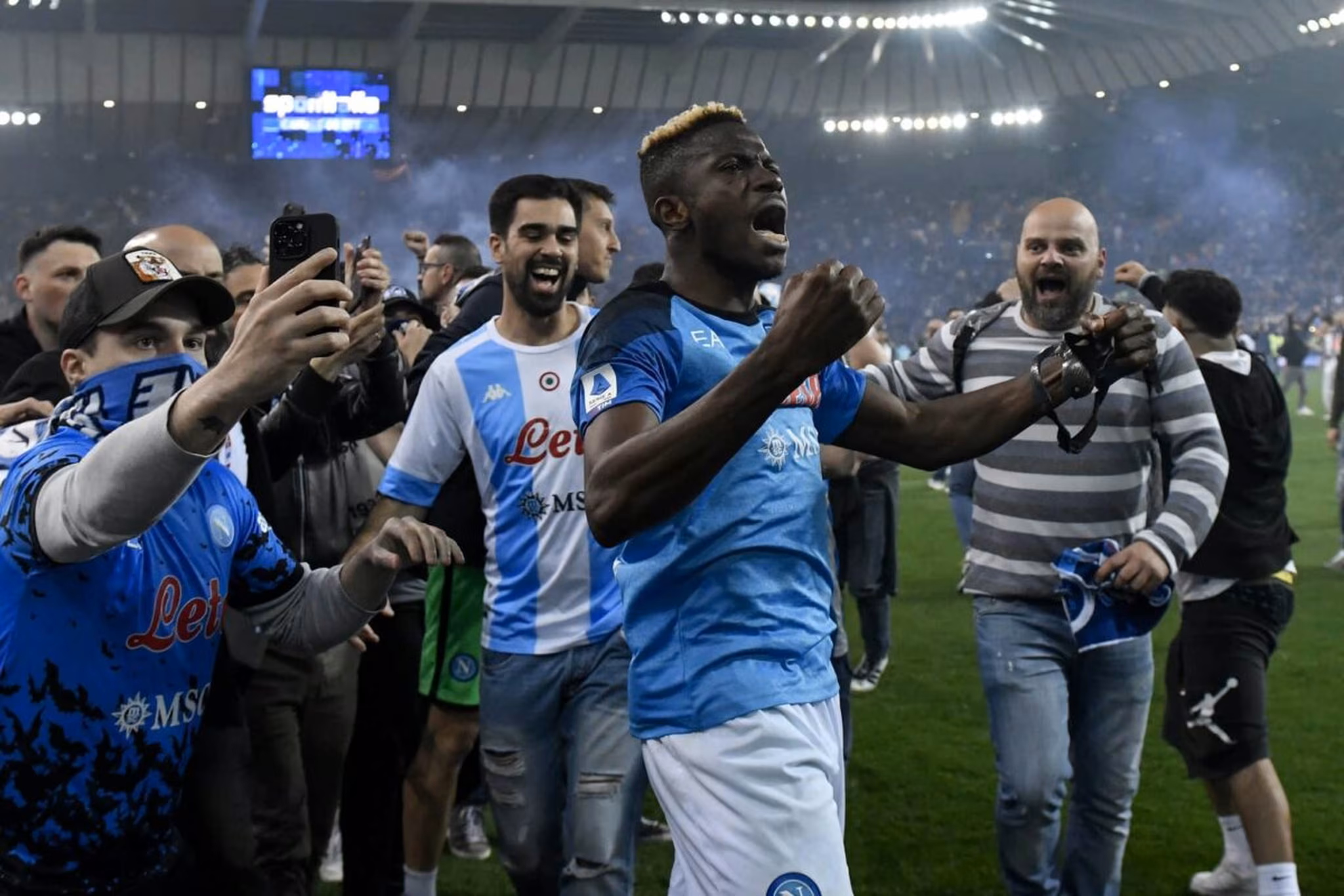 Naples : les 3 records battus par Osimhen