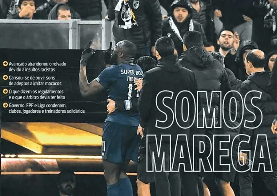 Marega&nbsp;: les Unes sans &eacute;quivoque de la presse portugaise