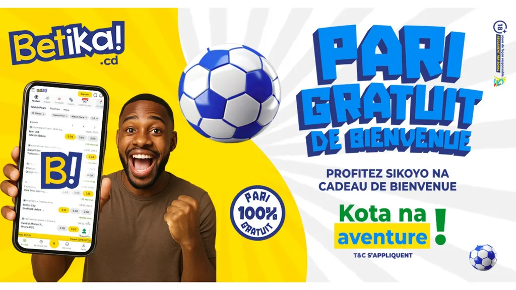 Jusqu'à 500 CDF offerts avec le code promotionnel