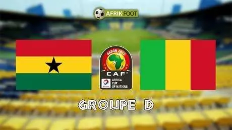 CAN 2017 : Ghana 1-0 Mali (mi-temps)