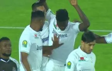 Raja : 5 minutes et Malango marque face au TP Mazembe !