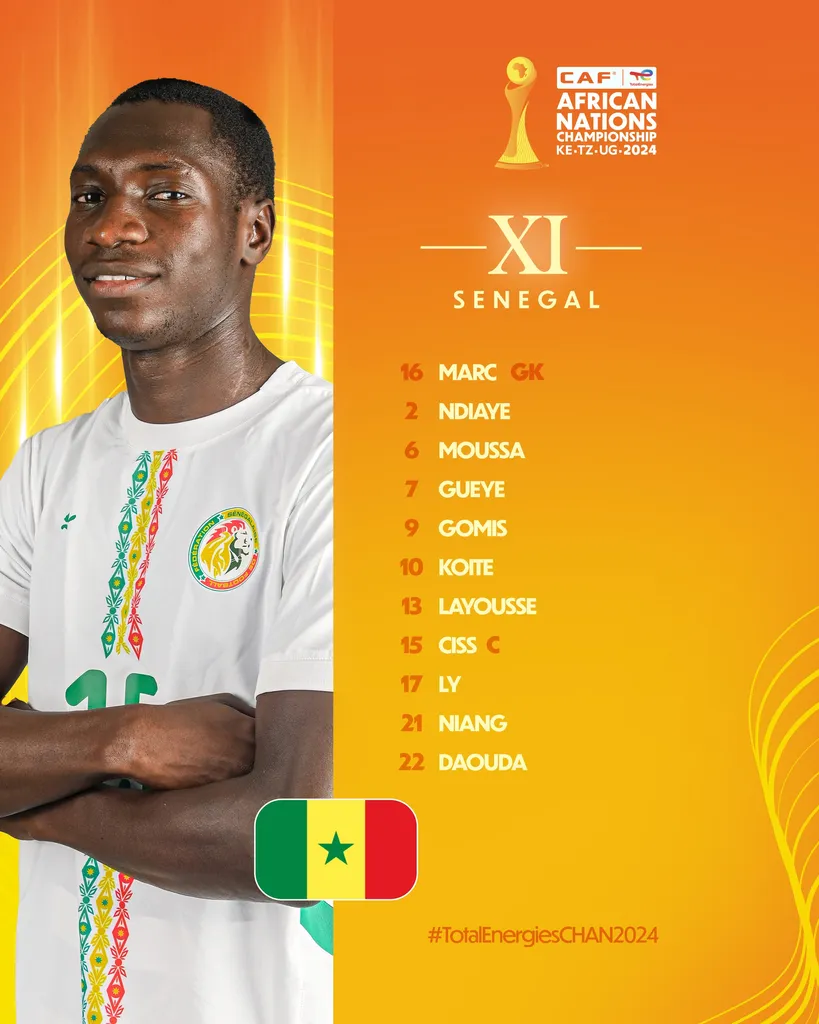 Compo S&eacute;n&eacute;gal A&rsquo; contre Nigeria A&rsquo; CHAN 2025