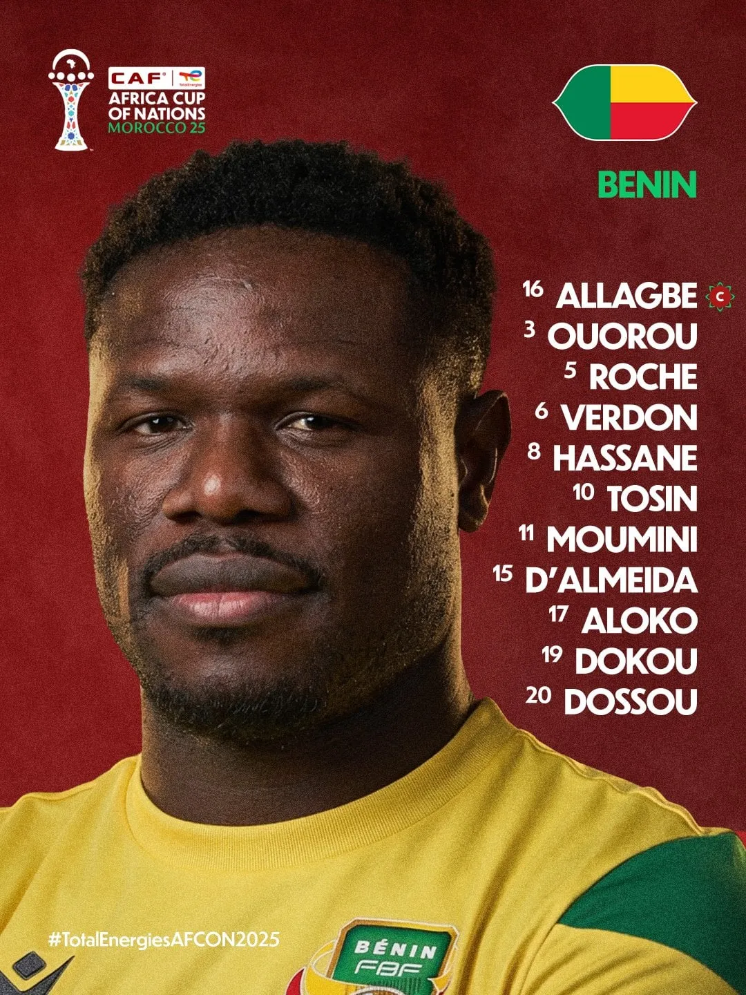 Compo B&eacute;nin contre RDC