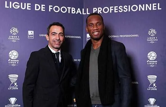 Didier Drogba ambassadeur pour la LFP en France