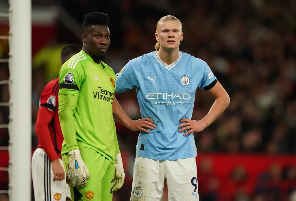 Manchester United, Manchester City, Andre Onana, Erling Haaland