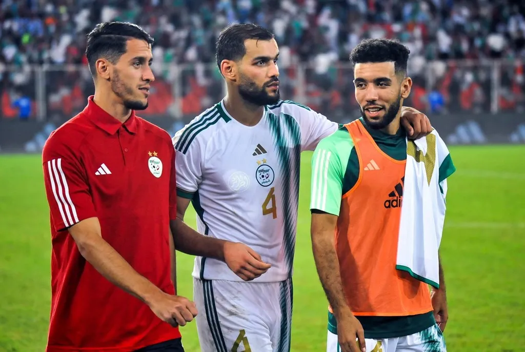 Zinedine Belaid, Mohamed Amine Tougai, Ahmed Kendouci, Alg&eacute;rie