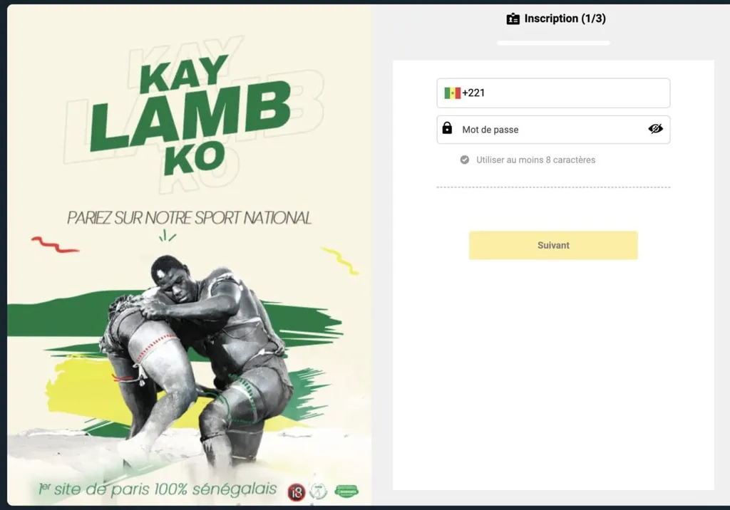 S'inscrire sur Sunubet avec le code promo 