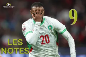 Zambie-Maroc : les notes du match avec Ounahi rayonnant et El Kaabi détonant