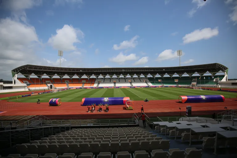 CAN 2023 : le stade Laurent Pokou de San Pedro, un cadre de rêve pour accueillir le Maroc et la RDC