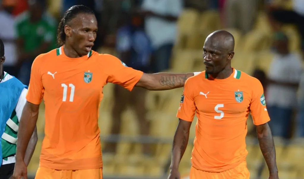 Didier Zokora, Didier Drogba, C&ocirc;te d'Ivoire