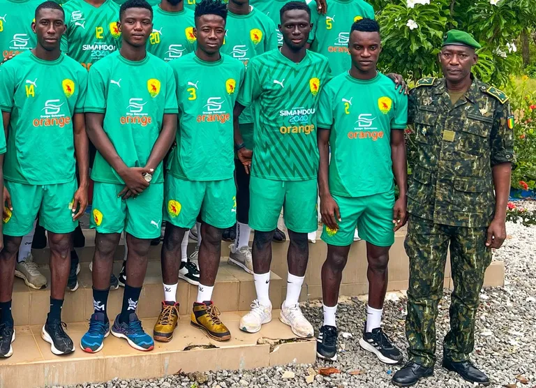 Guinée : les joueurs envoyés dans un camp militaire pour préparer le CHAN 2025 !