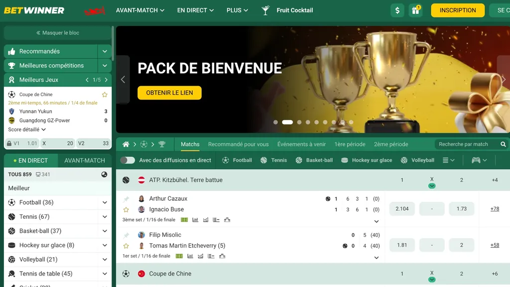 Betwinner est un bookmaker très apprécié en Côte d'Ivoire