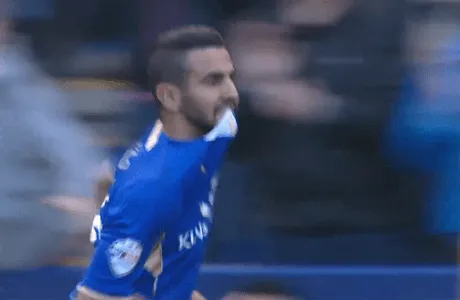 Leicester : le superbe but de Riyad Mahrez