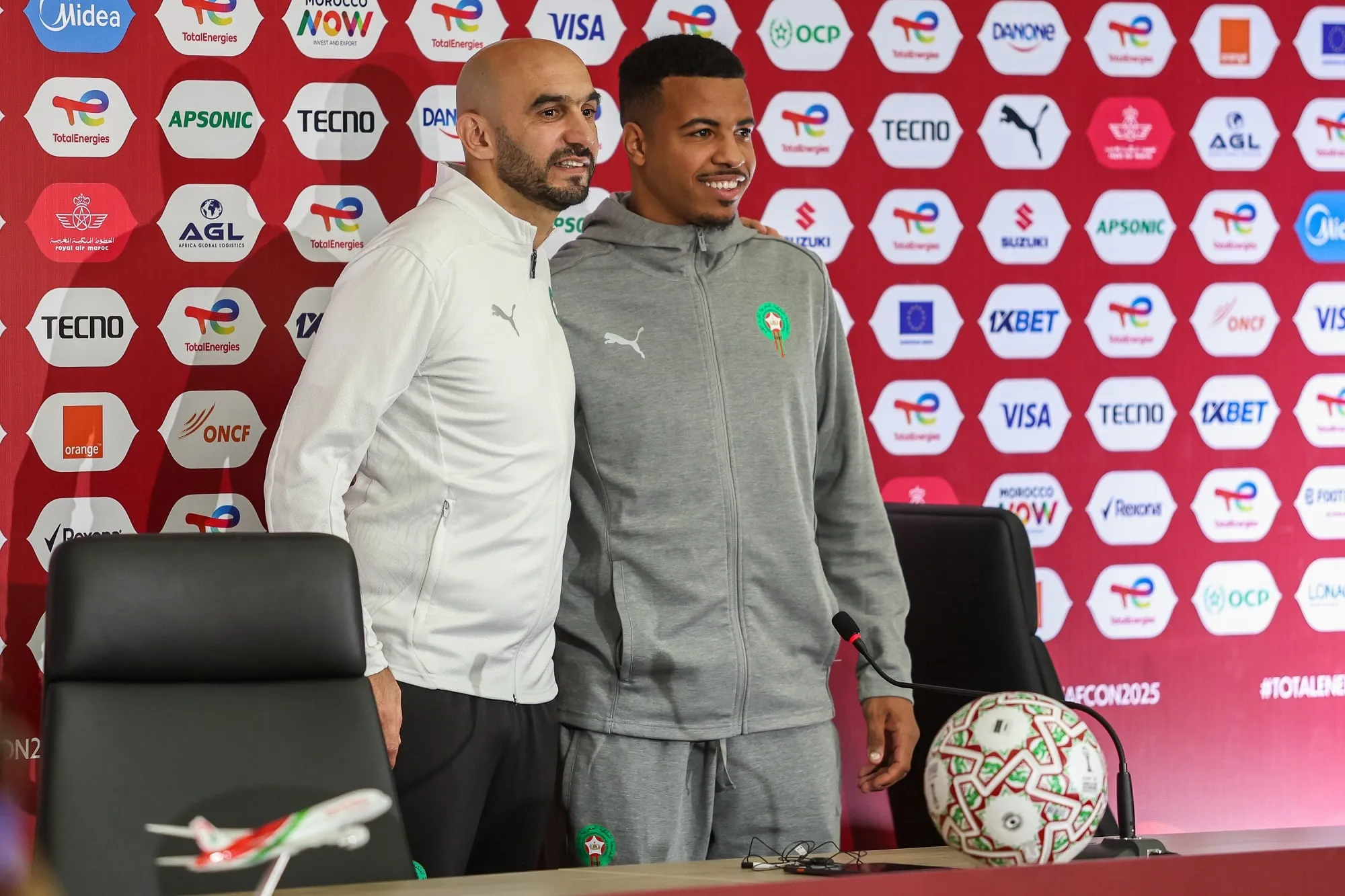 Walid Regragui, Hamza Igamane, Maroc