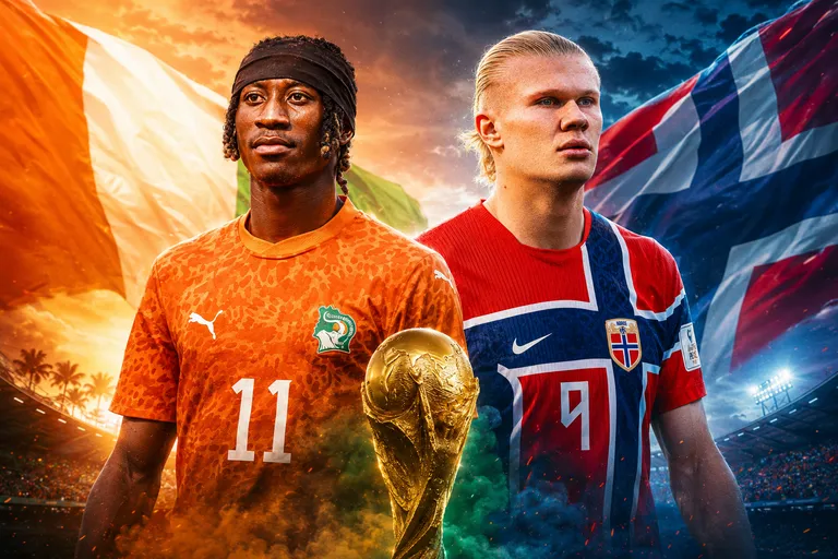 C&ocirc;te d&rsquo;Ivoire &ndash; Norv&egrave;ge en DIRECT : suivez le match de la Coupe du monde 2026