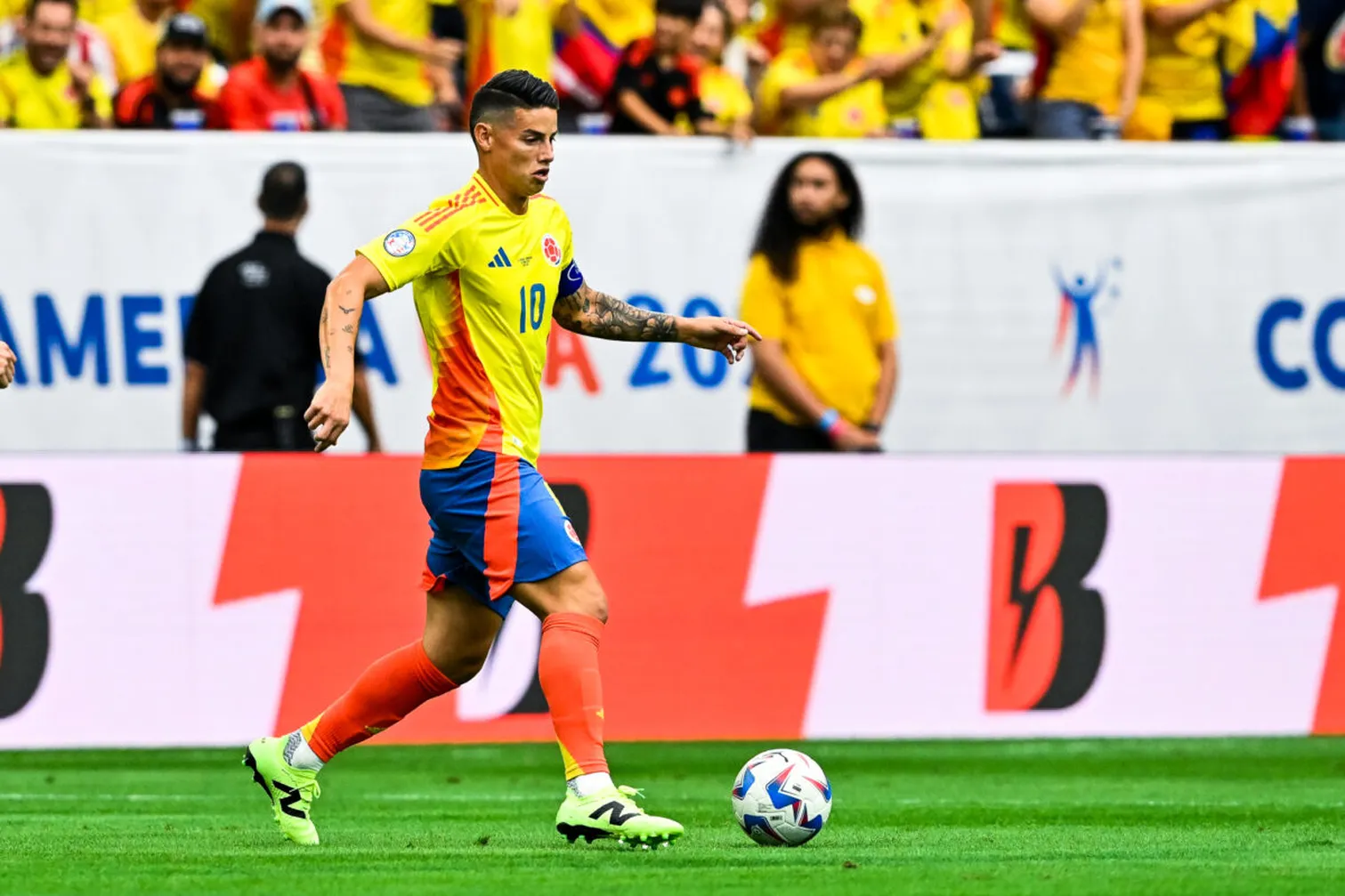 James Rodriguez Copa Americ 2024 Colombie