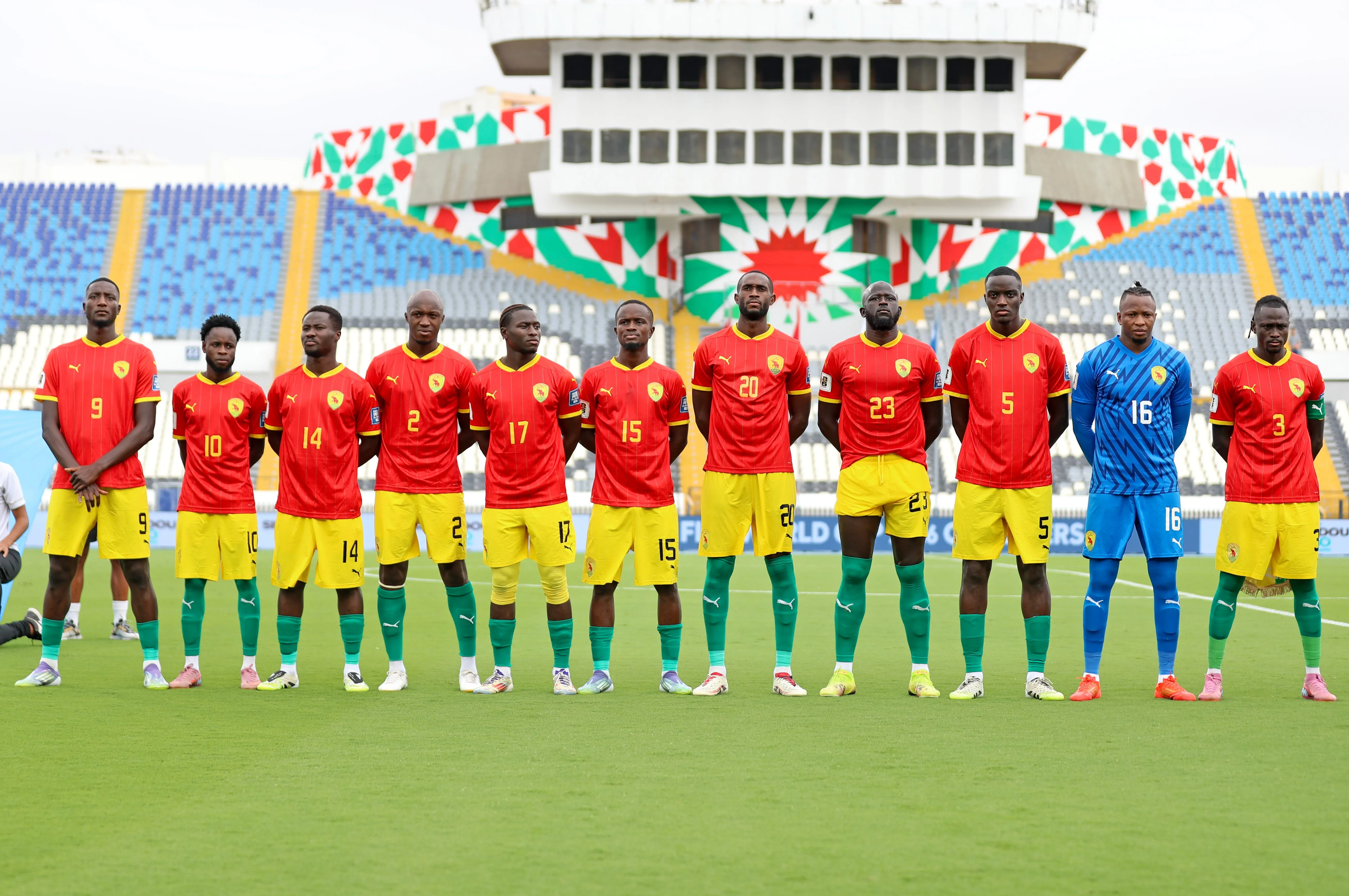 Guin&eacute;e, s&eacute;lection 2025