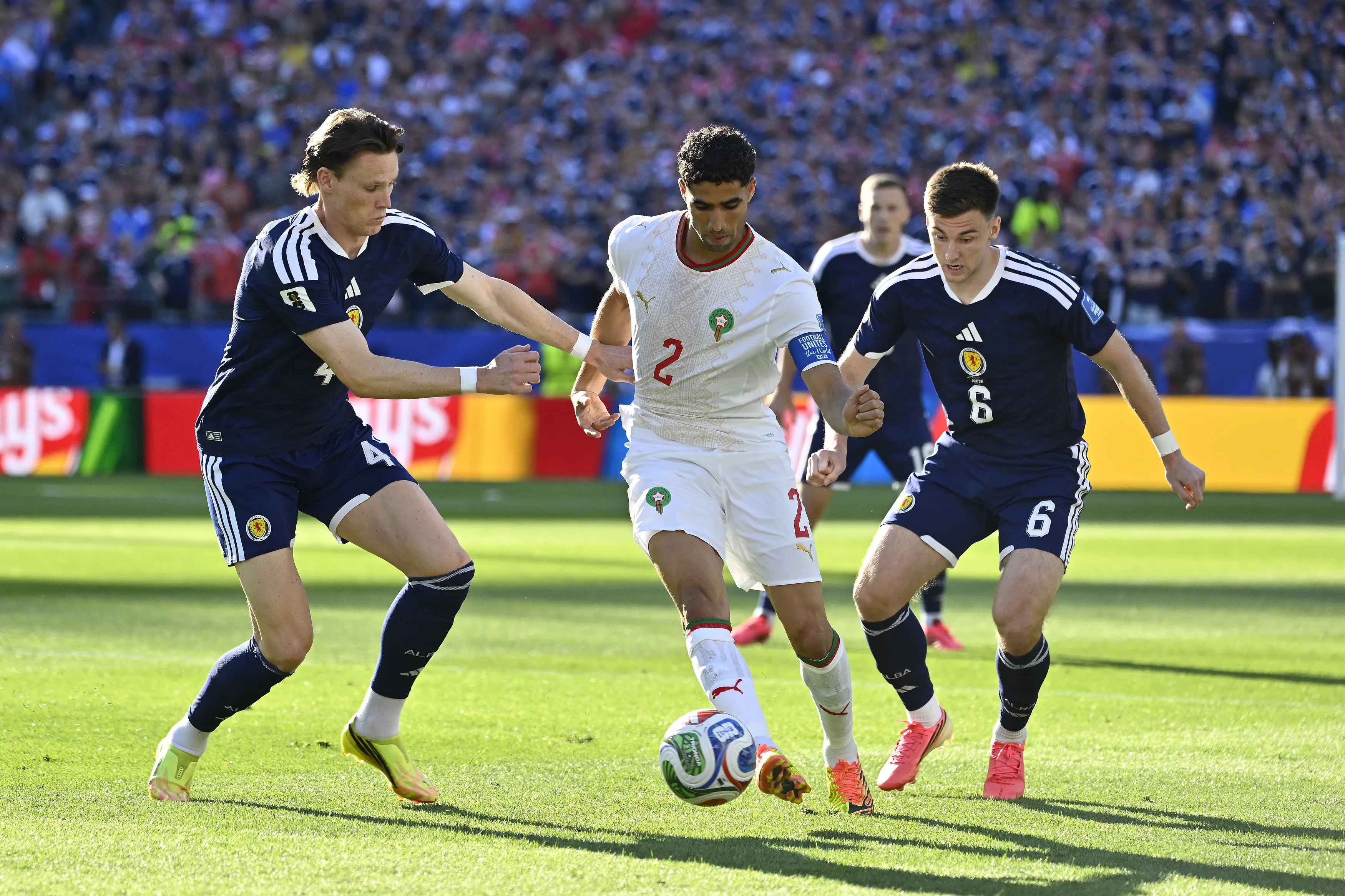 Achraf Hakimi, Scott McTominay, Ecosse, Maroc