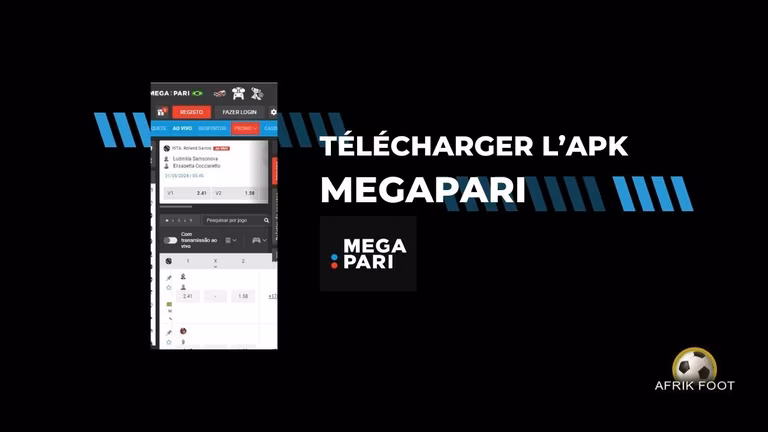 APK Megapari : T&eacute;l&eacute;charger l&rsquo;app mobile sur iOS et Android gratuitement