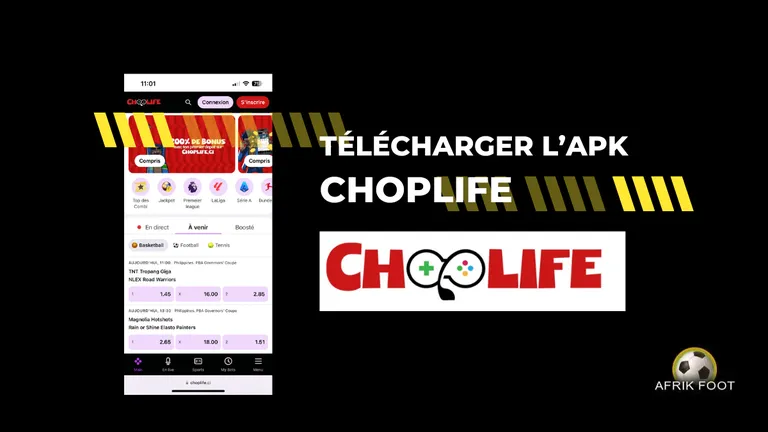 APK Chopbet CI : notre test de l’application mobile en Octobre 2025