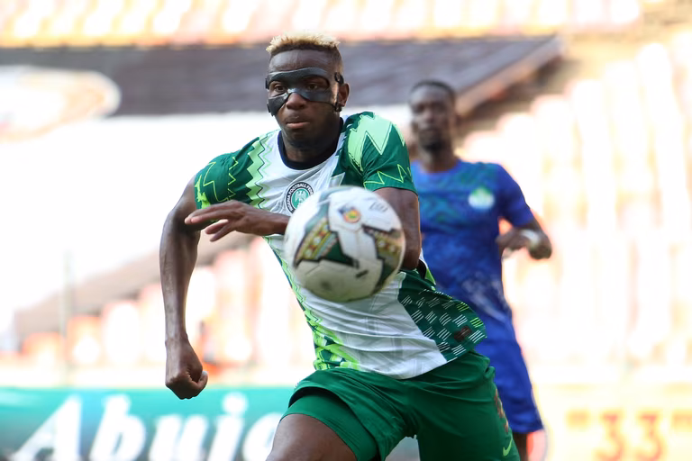 CAN 2023 (Q)&nbsp;: carton 6-0 du Nigeria, Osimhen finit sur un tripl&eacute;