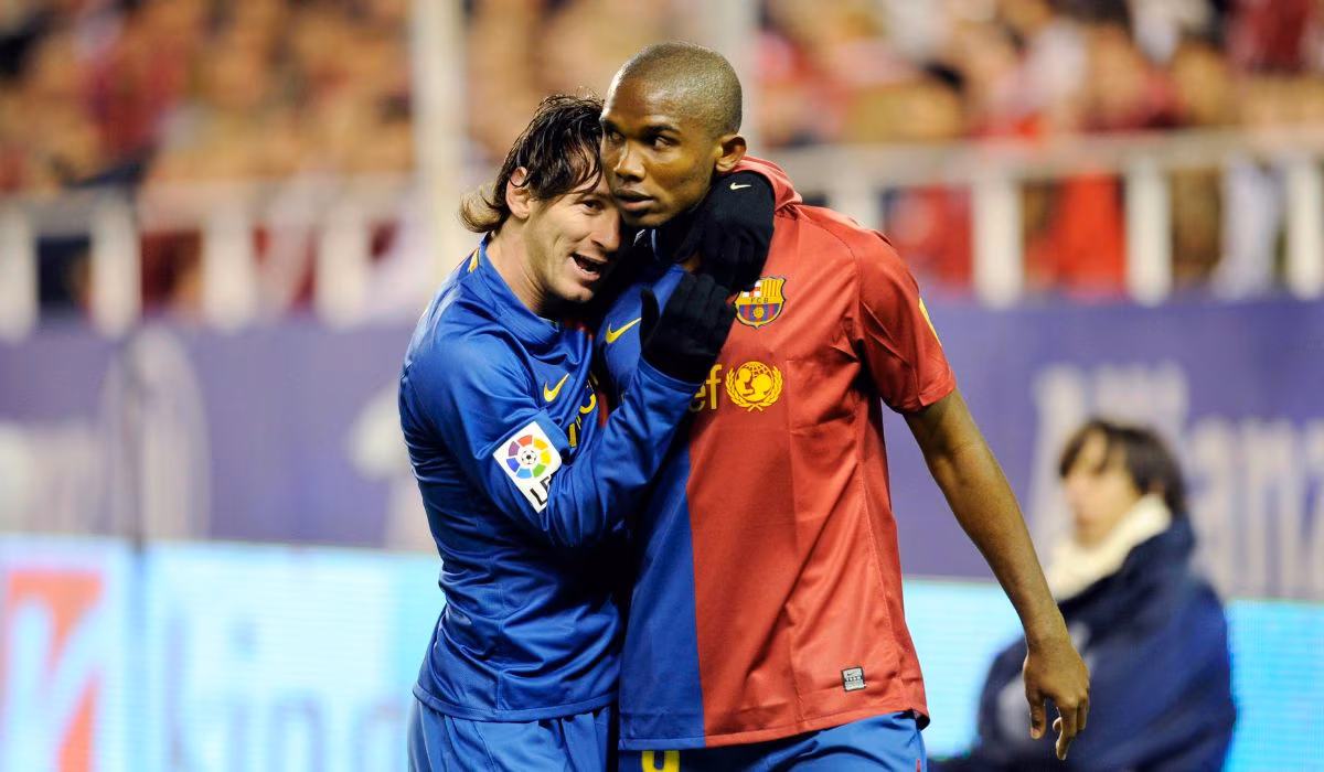 Messi r&eacute;v&egrave;le ce qui l&rsquo;a marqu&eacute; chez Eto&rsquo;o
