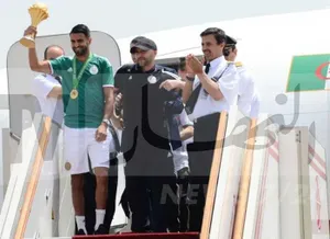 CAN 2019 – Algérie : le retour des champions d’Afrique en images !