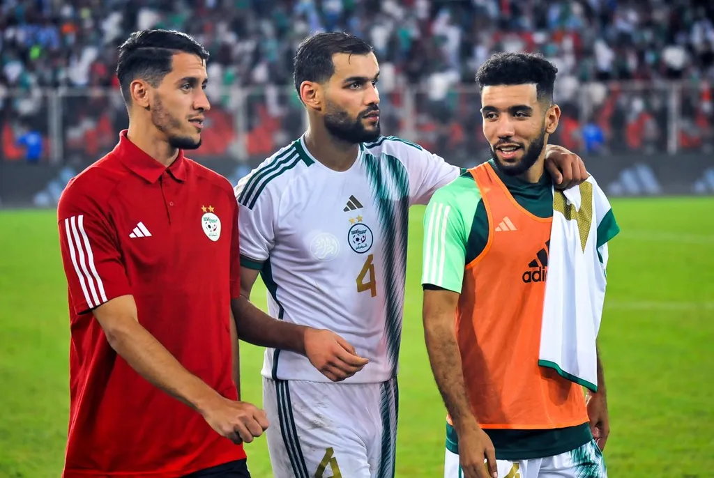 Zinedine Belaid, Mohamed Amine Tougai, Ahmed Kendouci, Alg&eacute;rie