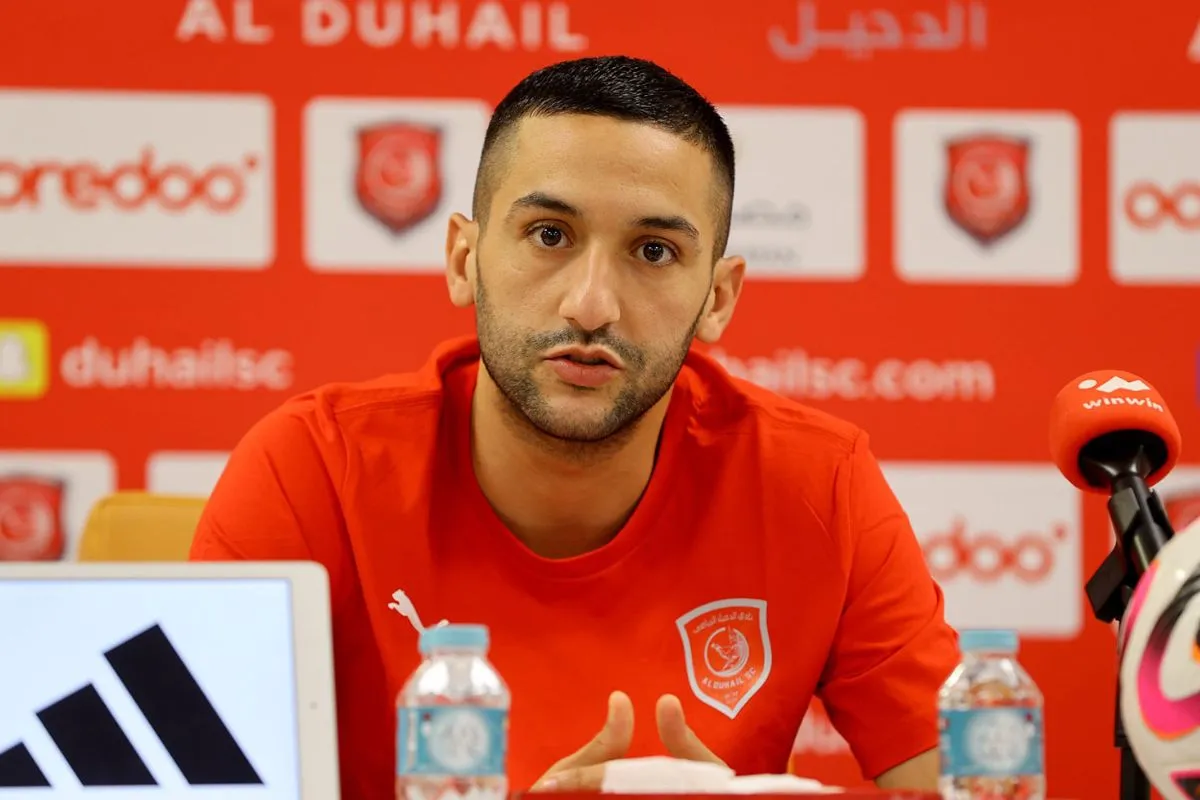 Le p&eacute;tage de plomb de Ziyech avec Al-Duhail