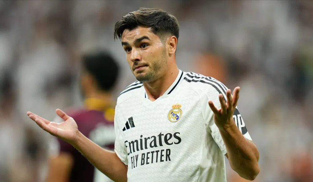 Brahim Diaz lors du match entre le Real Madrid et Valladolid en mai 2024 &copy; Iconsport