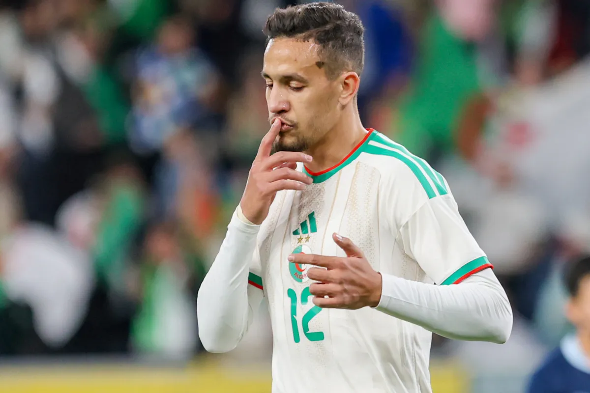 Algérie : buteur puis blessé, le terrible ascenseur émotionnel de Benbouali