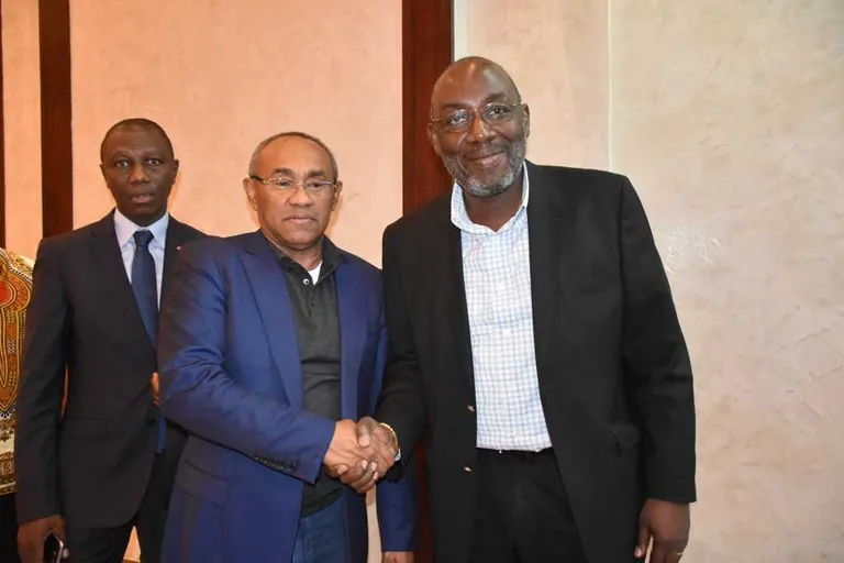 C&ocirc;te d&rsquo;Ivoire-CAF : Ahmad-Sidy Diallo, des poign&eacute;es de main, des sourires et une pol&eacute;mique