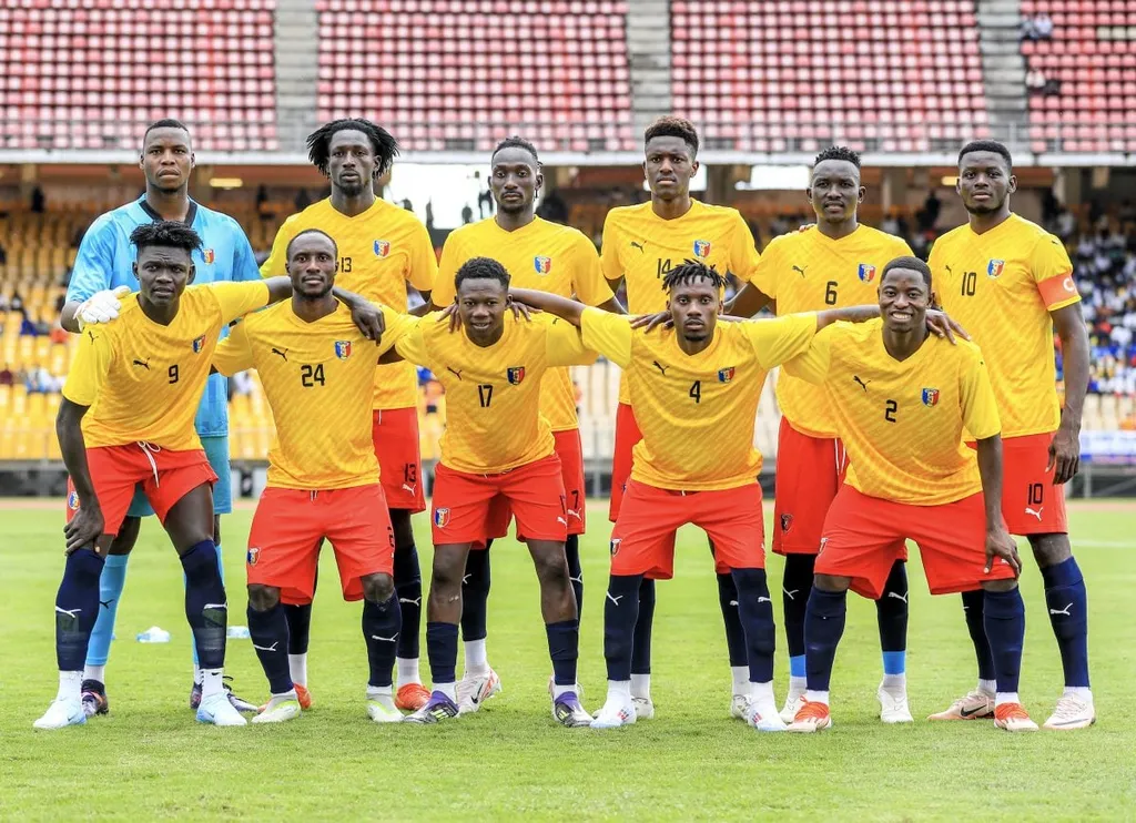 Tchad, &eacute;quipe foot 2024