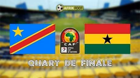 CAN 2017 : RDC-Ghana, les compos sans Gyan, ni Kebano