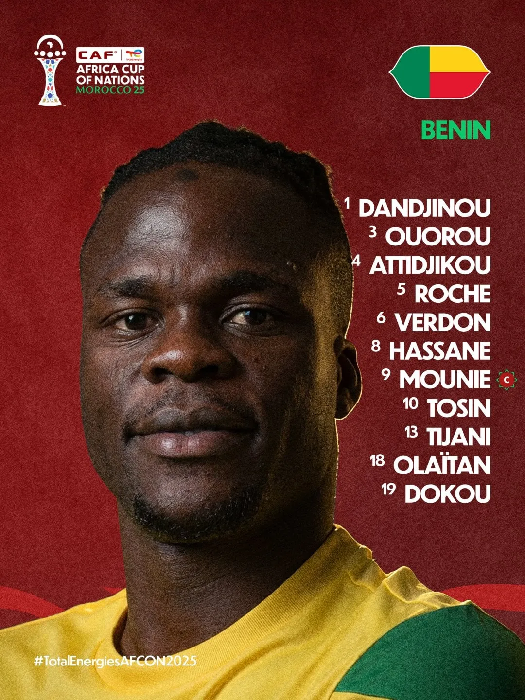 Compo B&eacute;nin contre S&eacute;n&eacute;gal