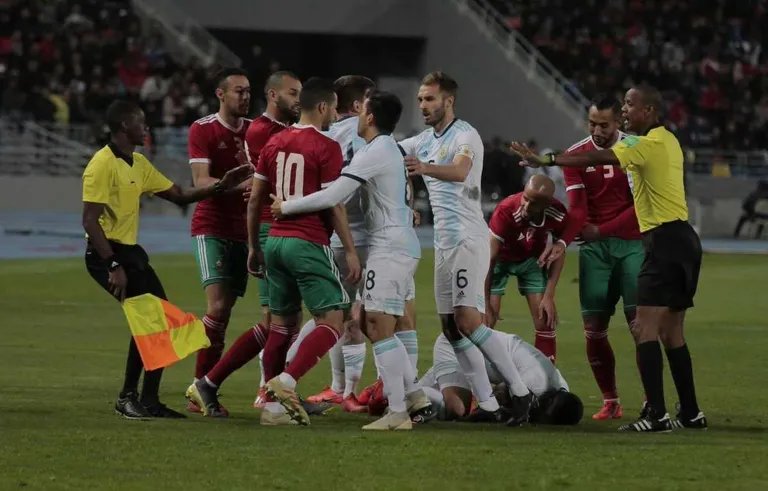 Maroc-Argentine : Saiss n&rsquo;a pas vraiment vu du foot&hellip;