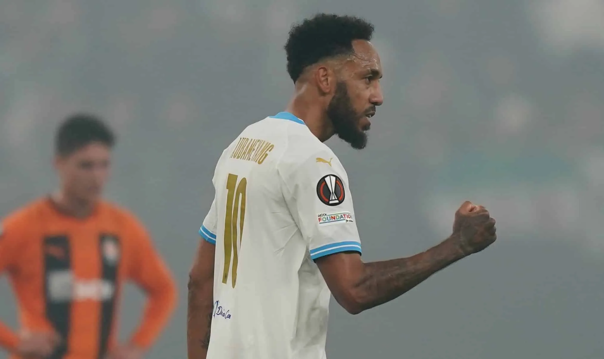 OM : Aubameyang devient le co-meilleur buteur de l&rsquo;histoire de la Ligue Europa !