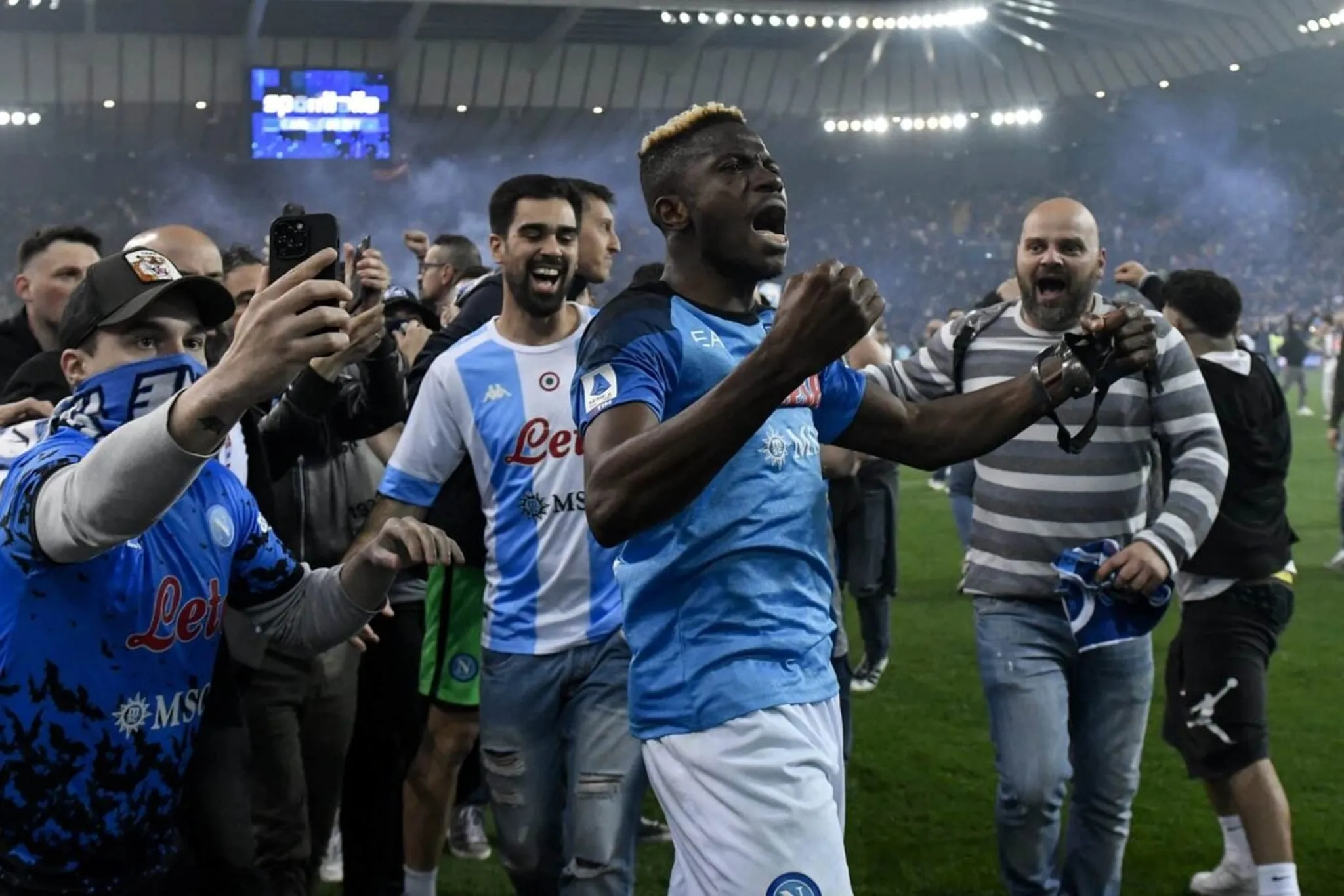 Naples : Osimhen fait tomber un record d&rsquo;Eto&rsquo;o et &eacute;gale Weah !