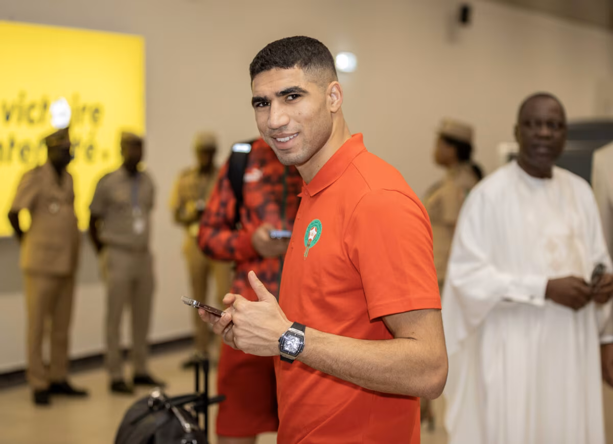 Maroc &ndash; JO 2024 : l&rsquo;arriv&eacute;e d&rsquo;Hakimi&nbsp;!